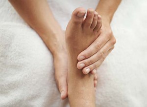 Voetreflex massage